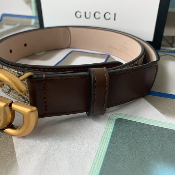 GG thin belts with Double G buckle main image 6